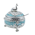 Peacock Dry Fruit Bowl with Spoon — Art N Soul