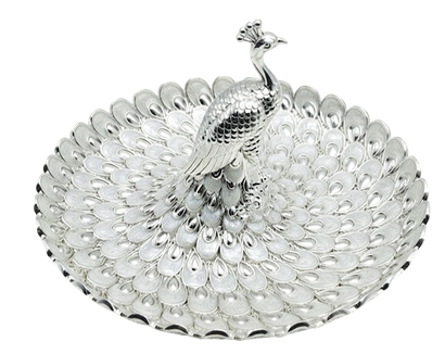 Peacock Serving Bowl — Large — Art N Soul