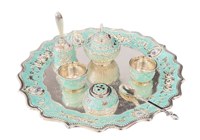 Designer Pooja Thali — Compact Set — Art N Soul