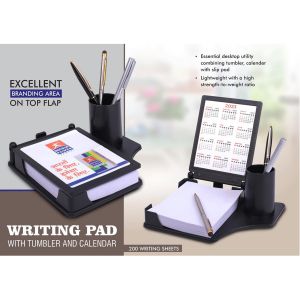 101-B117*Writing pad with Tumbler and Calendar