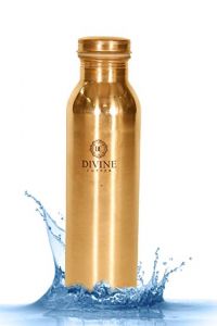 Divine copper 100% Pure copper Jointless bottle 1000ML